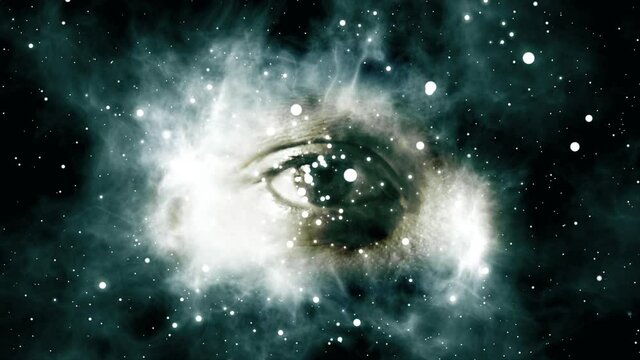 One eye as a symbol of the third eye and the acquisition of inner vision
