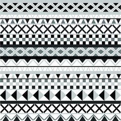 black and white seamless pattern