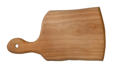 Wooden cutting board isolated