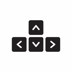 arrow buttons keyboard