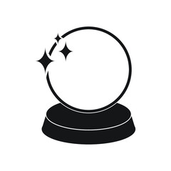 Crystal ball icon