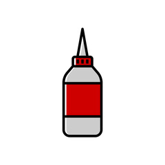 Glue icon design template illustration vector