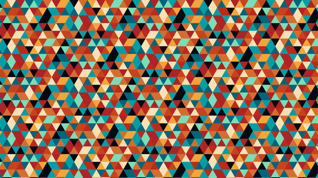 random background color with triangel shape