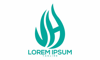 Unique font typography logo Modern and minimalist vector and abstract logo