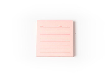 blank note book