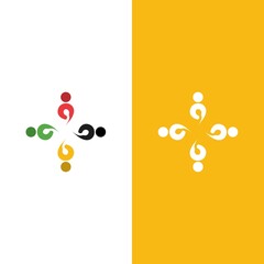 Community, network and social icon