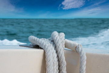 rope on the pier