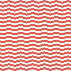 Seamless pattern with red chevron