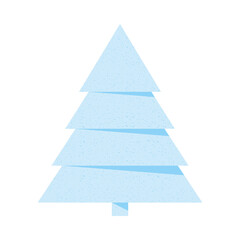 Fototapeta premium snow pine tree