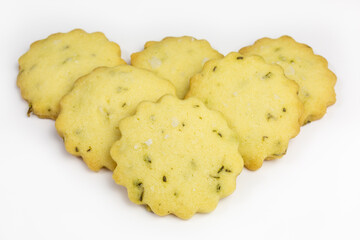 homemade rosemary butter shortbread biscuits