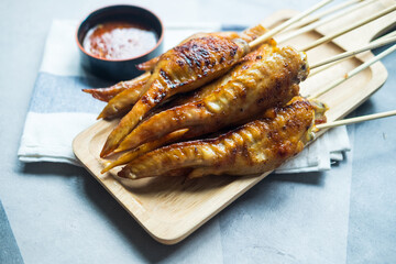 Thai roasting chicken skewer sticks