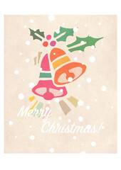 Christmas bells, snowflake, Christmas Star