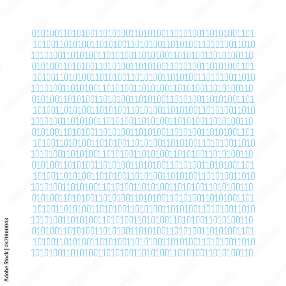 Poster binary code technology