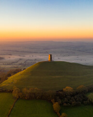 glastonbury tor at sunrise  © Stephen