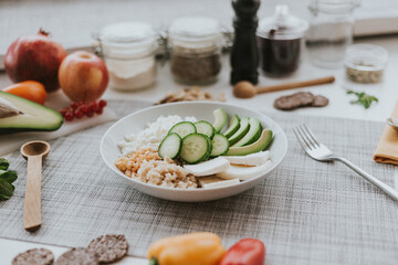 diet food in box