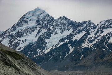 Fototapeta premium Mt Cook, Aoraki, New Zealand