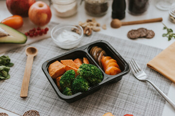 diet food in box