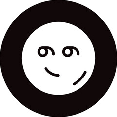 Fototapeta premium smart glyph icon