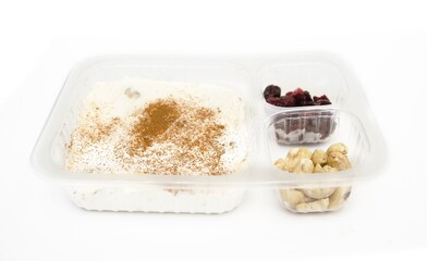 Simple meal in box