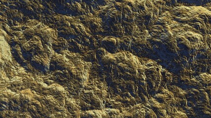 3D Rendered Fantasy Alien Landscape - 3D Illustration