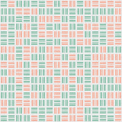 Abstract Geometric Pattern generative computational art illustration