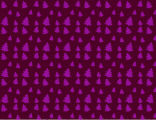 seamless background with Christmas elements in purple