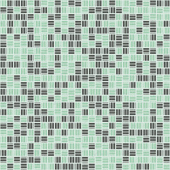 Fototapeta premium Abstract Geometric Pattern generative computational art illustration