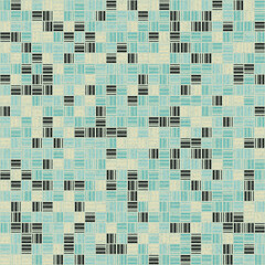 Abstract Geometric Pattern generative computational art illustration