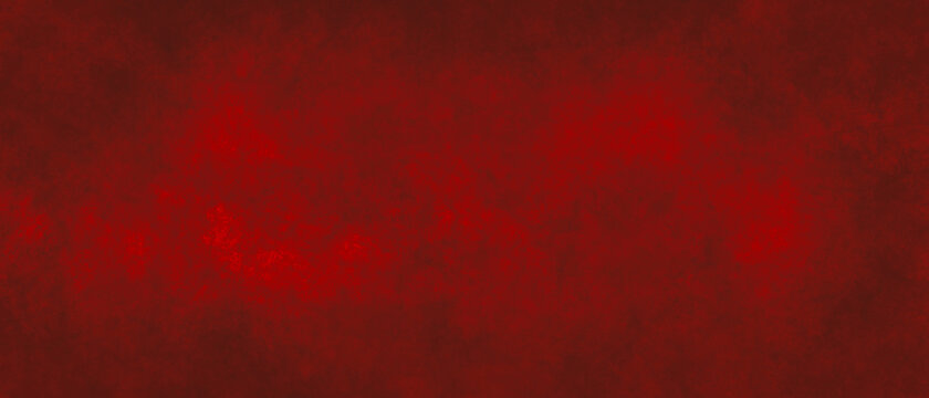 Red color grunge texture surface background
