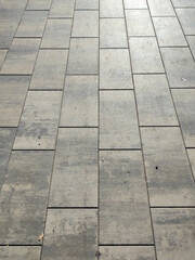 Background texture of artificial stone, paving stones, roads