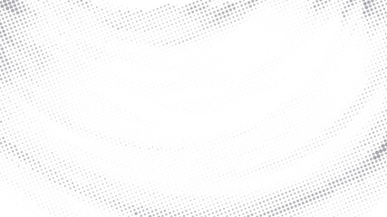 Simple dotted white background with grey dots. Halftone pattern