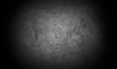 Old wall texture cement dark black gray  background abstract grey color design are light with white gradient background.
