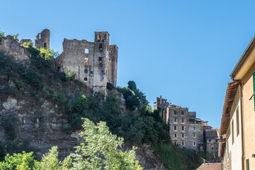 The ancient castle of Dolceacqua