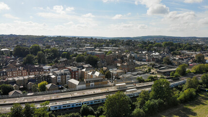 Aerial view of medway