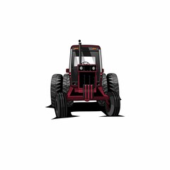 vehicle tractor vector
