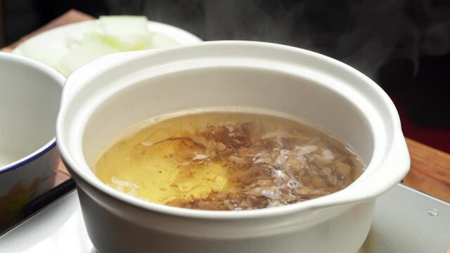 Chinese Winter Melon and Shrimp Soup