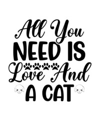 Cat Svg Bundle, svg files for cricut,Cat Quote SVG Bundle, 25 Designs, Cat Sayings SVG, Cat Mom Svg, Cat Cut Files, Funny Cat Png, Cat Shirt Designs, Life is Better With A Cat