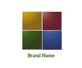 Creative logos. Brand name logo. brand icon. Brand symbol. Company Coat of Arms. Vector design illustration.