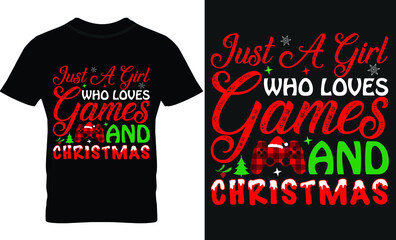 Merry Christmas t-shirt design/ santa gift