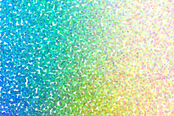 Gradient pointillism from blue to light yellow