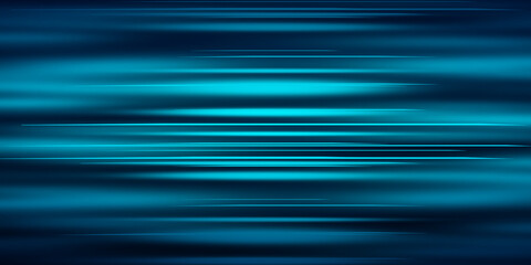 Blue technology abstract motion background of speed light