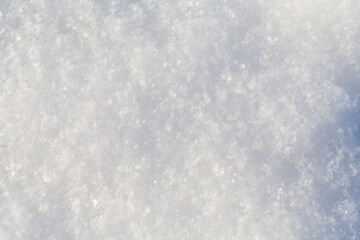 Pure snow texture