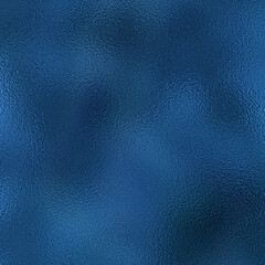 Blue Metallic Hot Foil Texture
