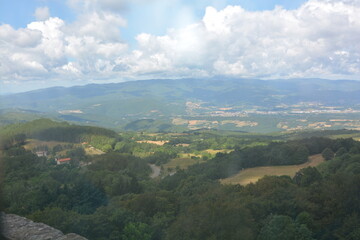 Fototapeta premium appennino toscano localià foresta del casentino