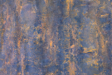 Abstract art  blue yellow texture background