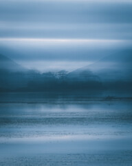 Mystic scottish loch leven