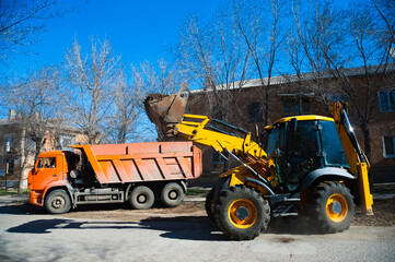 Repair of the old and construction of a new asphalt road