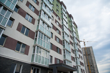 Brand new apartment building
