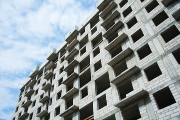 Construction of multi-storey residential building