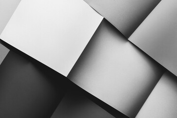 Abstract shapes detail, gray background
